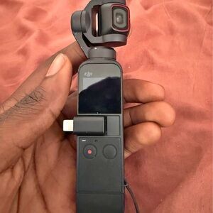 Used DJI Black Handheld Camera Gimbal